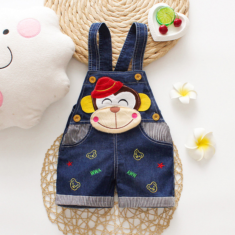 Baby Clothing Jumper - IENENS キッズベビーボーイズ服パンツデニムショートパンツジーンズオーバーオール幼児幼児女の子ジャンパー遊び着服ショートパンツ