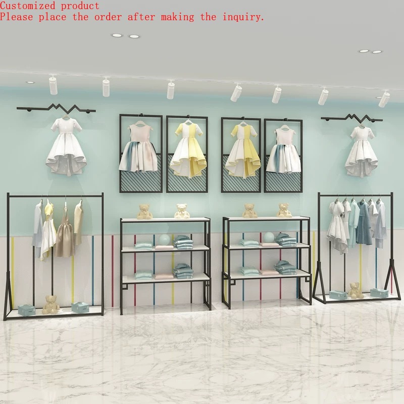 Baby Clothing Display - 子供服店家具 ベビー服店陳列棚 キッズ服小売店用