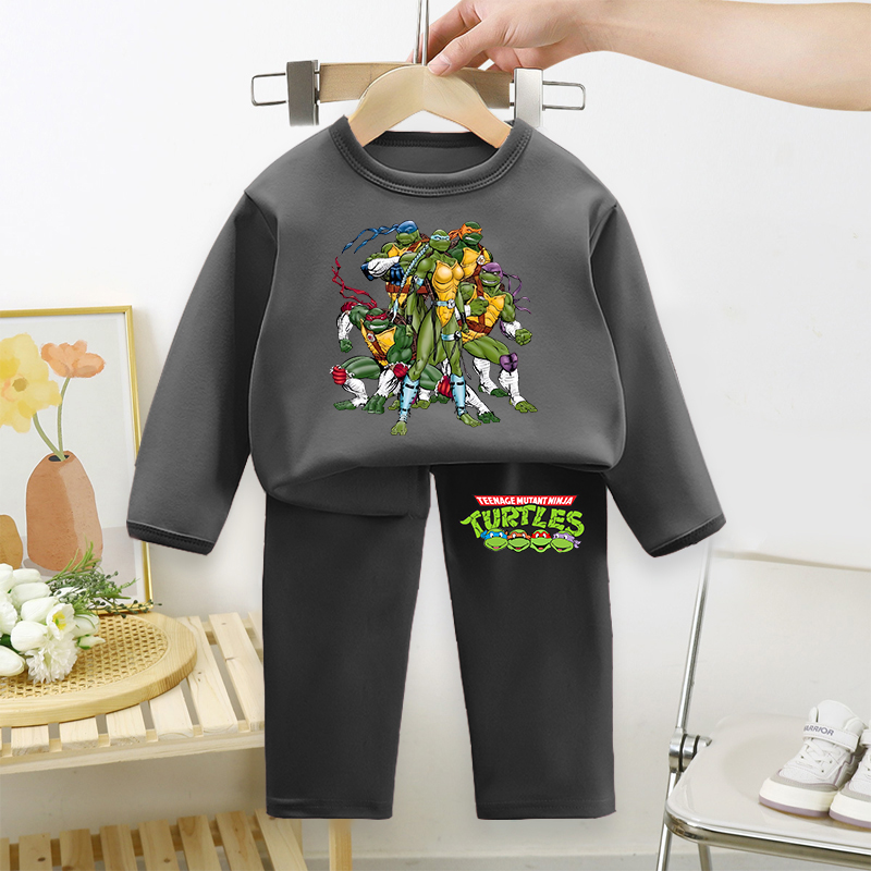 Baby Clothing Usa - ティーンエイジ・ミュータント・ニンジャ・タートルズ子供パジャマ男の子寝間着子供長袖長ズボンセットベビーシャツトップ服ホームウェア新しい