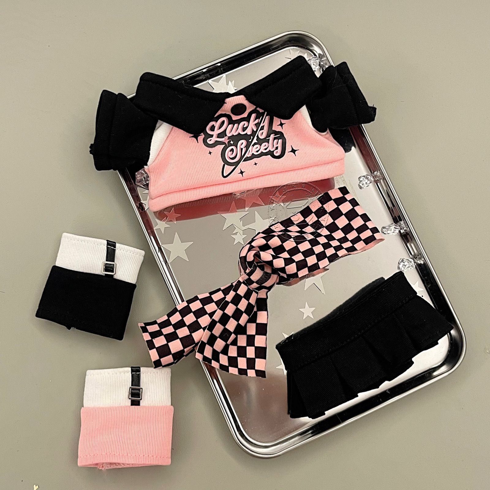 Baby Clothing Usa - ブラックパウダーシリーズ 20cmと25cm汎用コットンベビー人形服スポーツセット