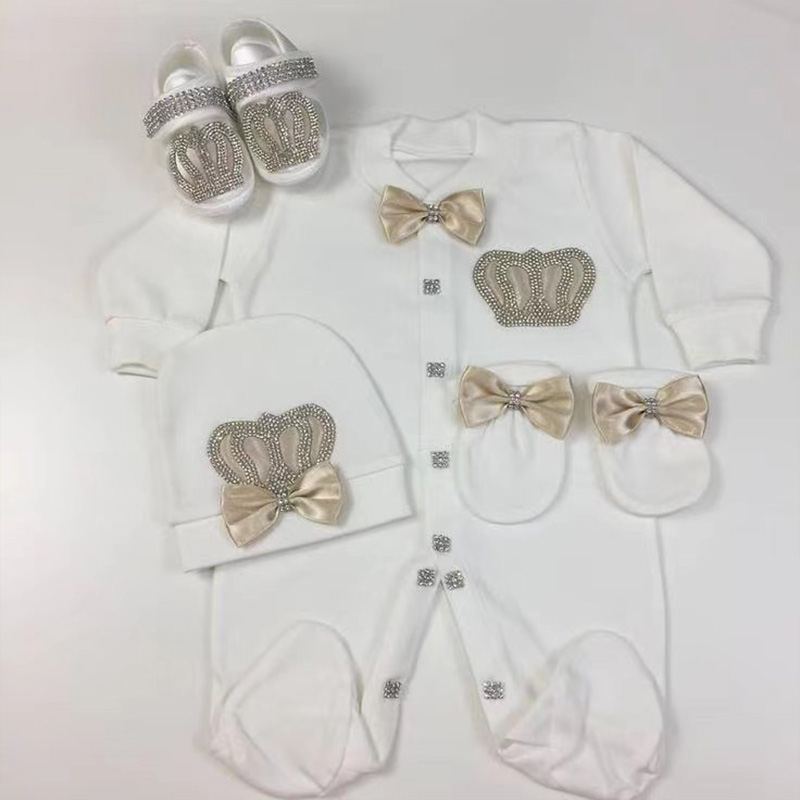 4点セット ウェルカムホーム ロンパース ベビー服 名入れ  - Baby Clothing Names のレビューと価格