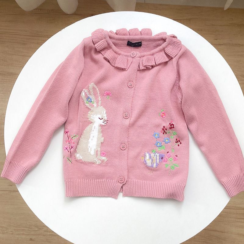 2025年春秋 子供用ジャンパー ベビーガール 手刺繍 ツイ - Baby Clothing Jumper のレビューと価格