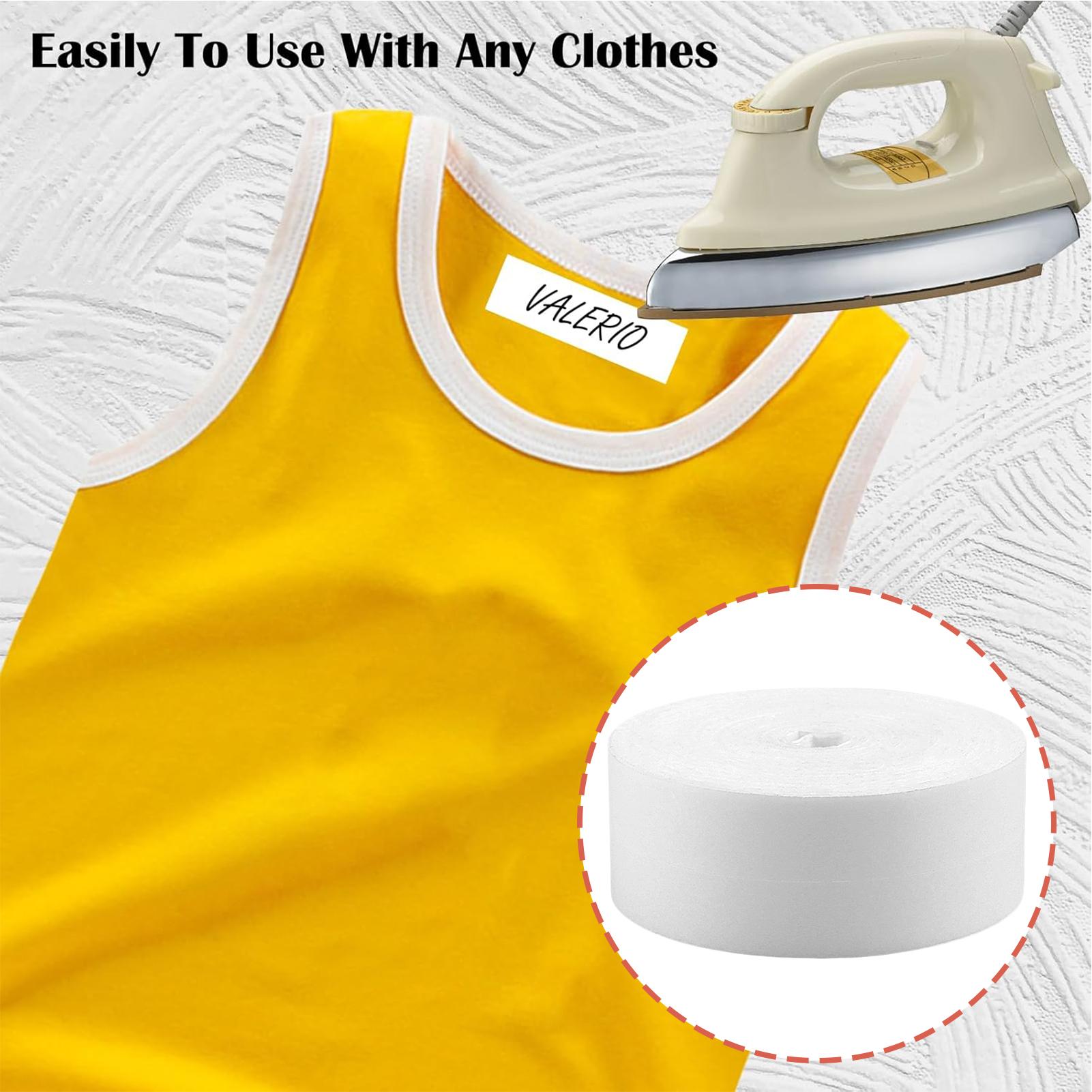 衣類名ラベル 布製 長持ちステッカー 洗濯可能 アイロン接着 - Baby Clothing Names のレビューと価格
