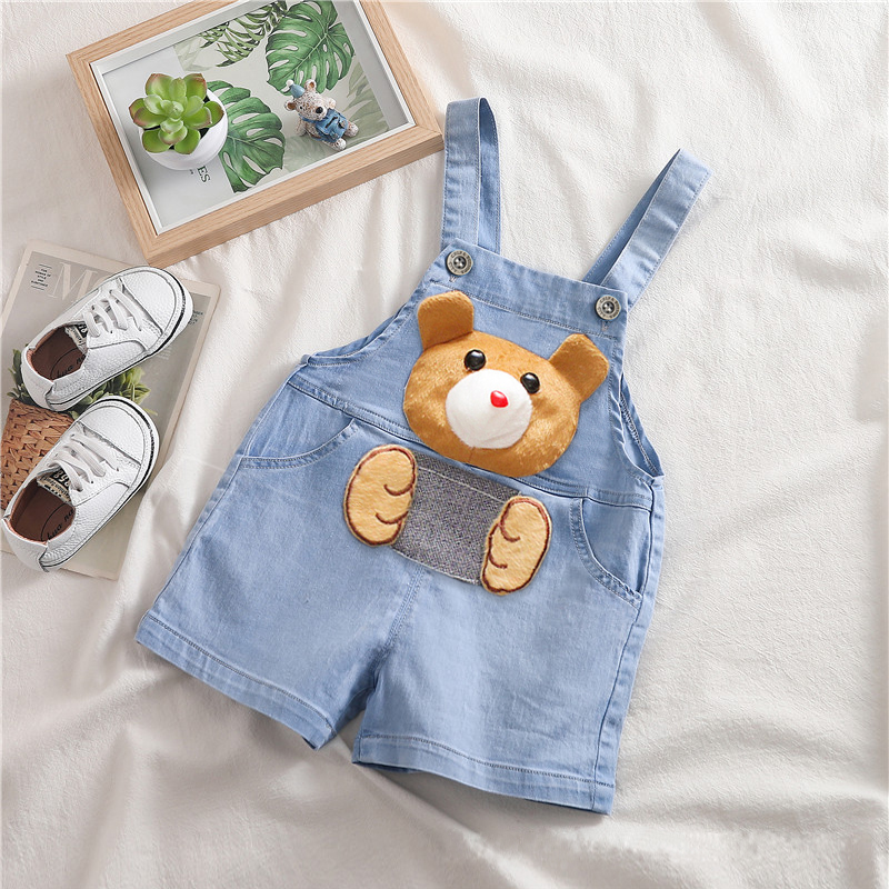 夏キッズベビーボーイズジャンパーパンツデニムショーツジーンズ - Baby Clothing Jumper のレビューと価格