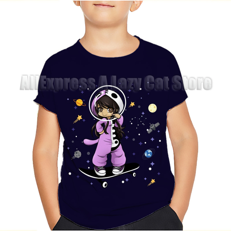 Aphmau-子供用Tシャツ,漫画のTシャツ,男の子と女の子 - Baby Clothing Deals のレビューと価格