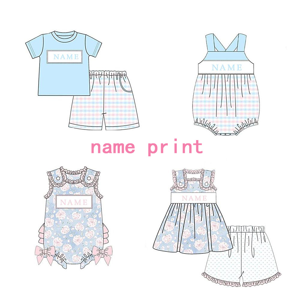 カスタムデザイン子供用お揃いブティック服、カスタムネームキッ - Baby Clothing Names のレビューと価格