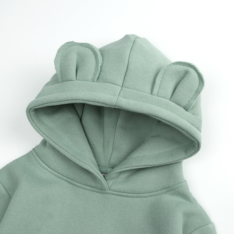 子供のための刺繍されたクマのフーディ,パーソナライズされた名 - Baby Clothing Jumper のレビューと価格