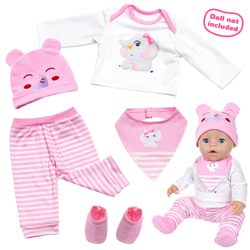 16～18インチ新生児ベビー人形用ドール服セット、ベアージャ - Baby Clothing Deals のレビューと価格