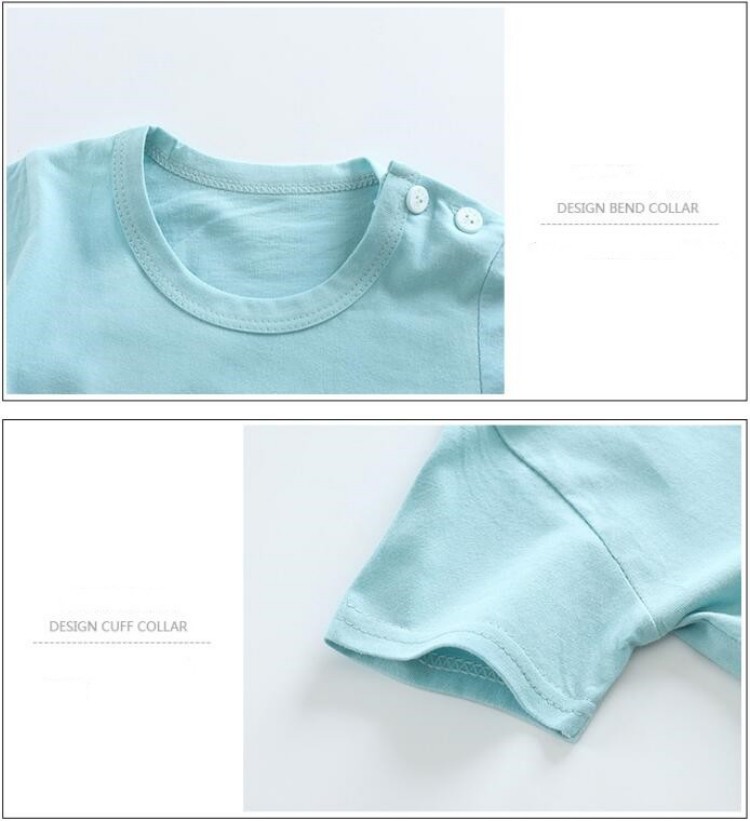 綿 Tシャツ + ショーツ 2 ピーストラックスーツセット子 - Baby Clothing Deals のレビューと価格