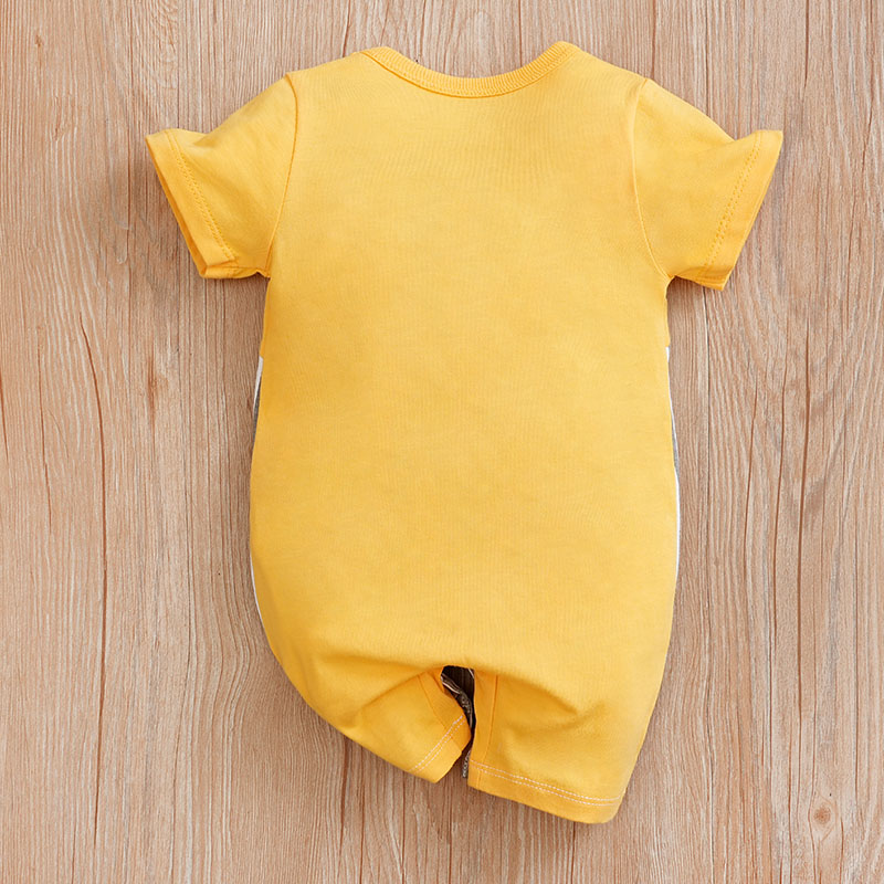 新生児用半袖ロンパース,ユニセックス服,スタンディングイヤー - Baby Clothing Display のレビューと価格