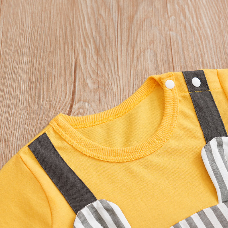 新生児用半袖ロンパース,ユニセックス服,スタンディングイヤー - Baby Clothing Display のレビューと価格