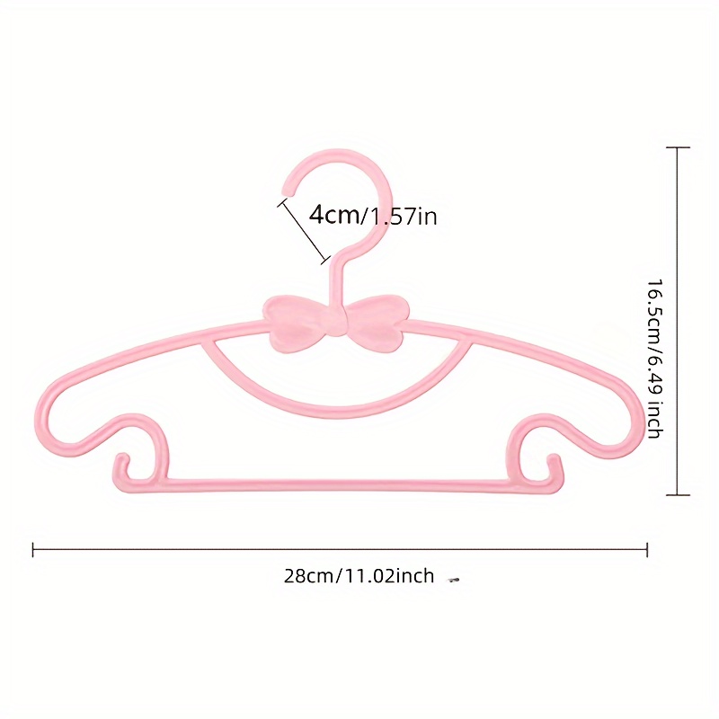 10 個の子供用ハンガー、ポータブルプラスチックディスプレイ - Baby Clothing Display のレビューと価格