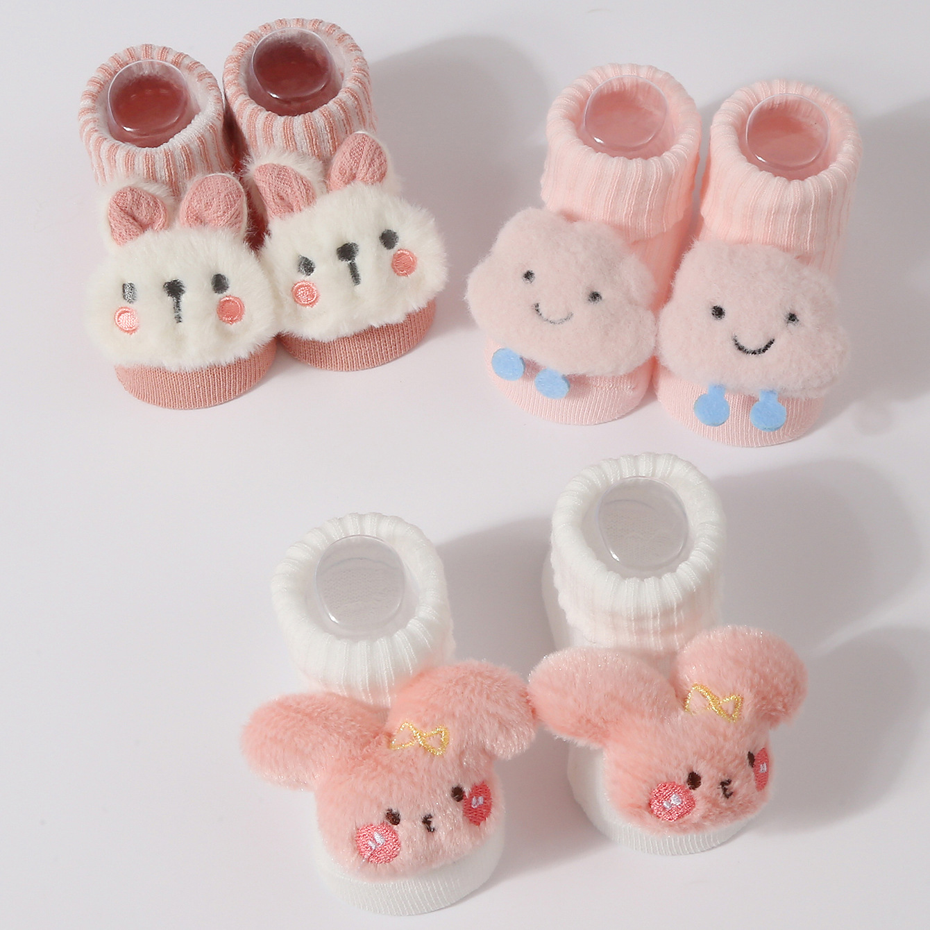 3 ペア/セットベビーソックスガールズボーイズ新生児アクセサ - Baby Clothing Deals のレビューと価格