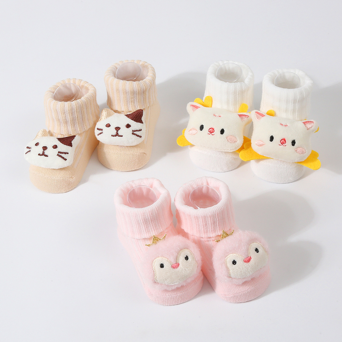 3 ペア/セットベビーソックスガールズボーイズ新生児アクセサ - Baby Clothing Deals のレビューと価格