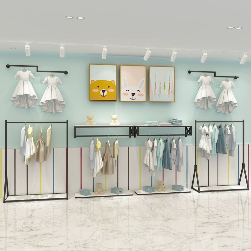子供服店家具 ベビー服店陳列棚 キッズ服小売店用 - Baby Clothing Display のレビューと価格
