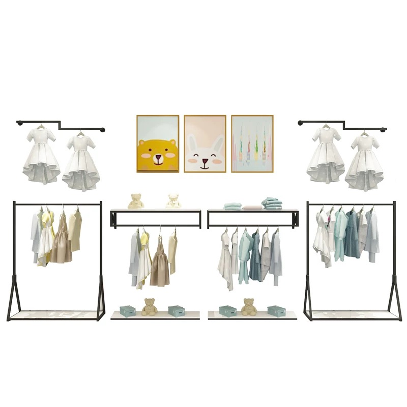 子供服店家具 ベビー服店陳列棚 キッズ服小売店用 - Baby Clothing Display のレビューと価格
