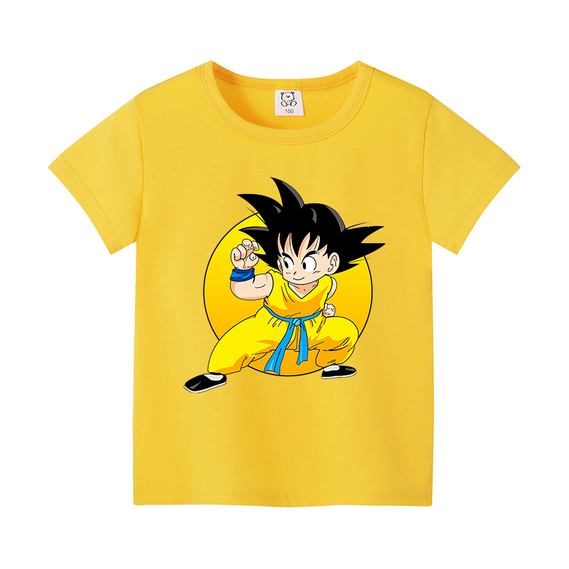 ドラゴンボール悟空 Tシャツ子供服漫画アニメ少年半袖夏カジュ - Baby Clothing Usa のレビューと価格