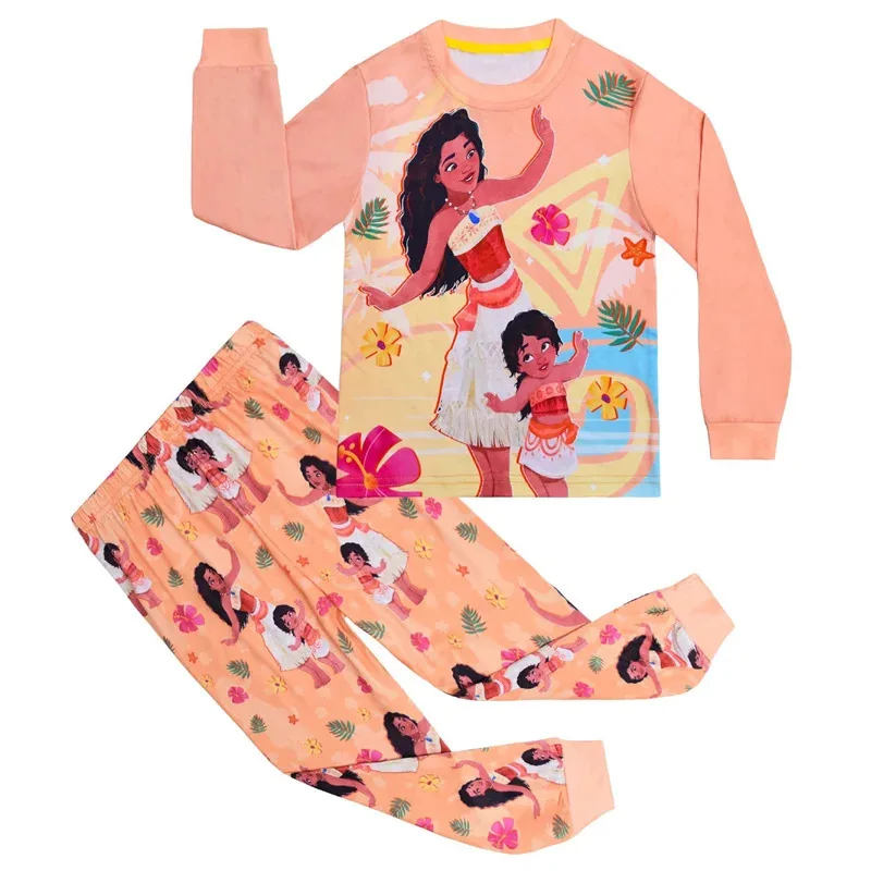 ♥ AAアニメコスプレ春秋ヴァイアナ子供服セット女の子用寝間 - Baby Clothing Usa のレビューと価格