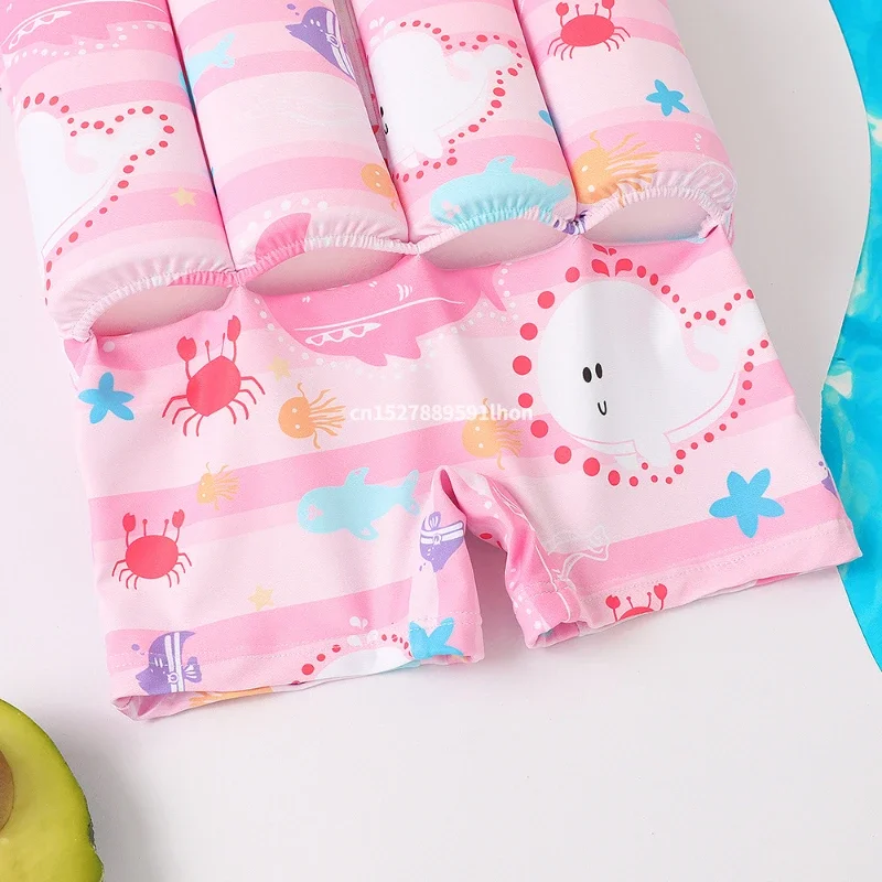 子供用漫画プリント水着、浮力水着、フローティングラッシュガー - Baby Clothing Deals のレビューと価格