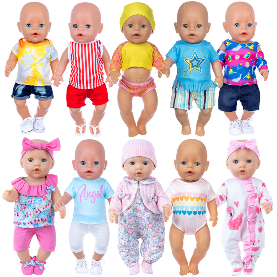 人形の服 18 インチリボーンドール用かわいいパジャマスーツ - Baby Clothing Usa のレビューと価格