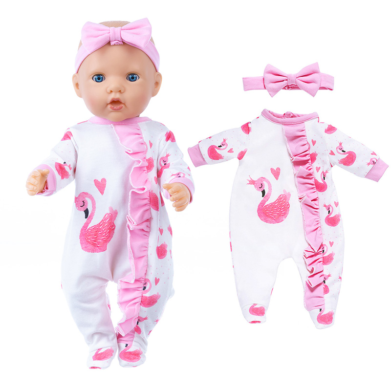 人形の服 18 インチリボーンドール用かわいいパジャマスーツ - Baby Clothing Usa のレビューと価格
