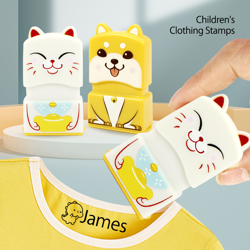 カスタムネームスタンプ　学生・子供・赤ちゃん用　名入れ可能　 - Baby Clothing Names のレビューと価格