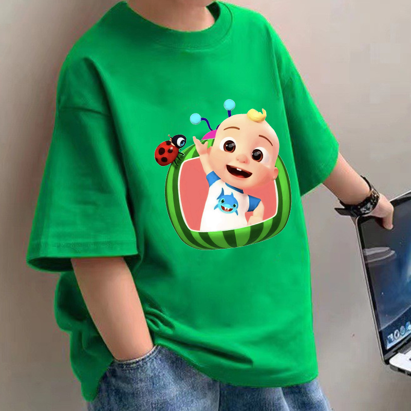 ココメロンズベビー Tシャツアニメ綿半袖シャツ男の子女の子夏 - Baby Clothing Usa のレビューと価格