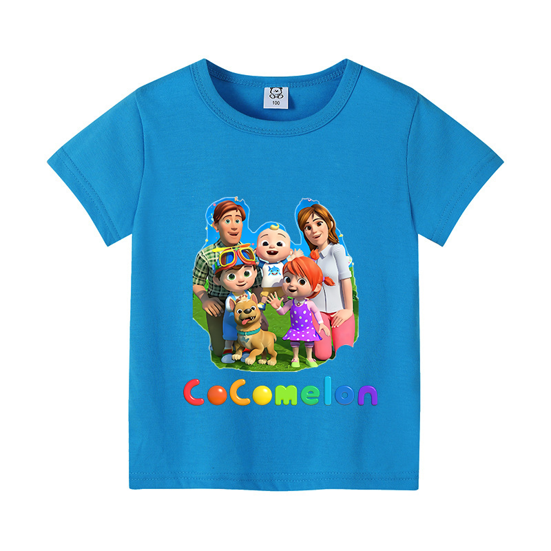 ココメロンズベビー Tシャツアニメ綿半袖シャツ男の子女の子夏 - Baby Clothing Usa のレビューと価格