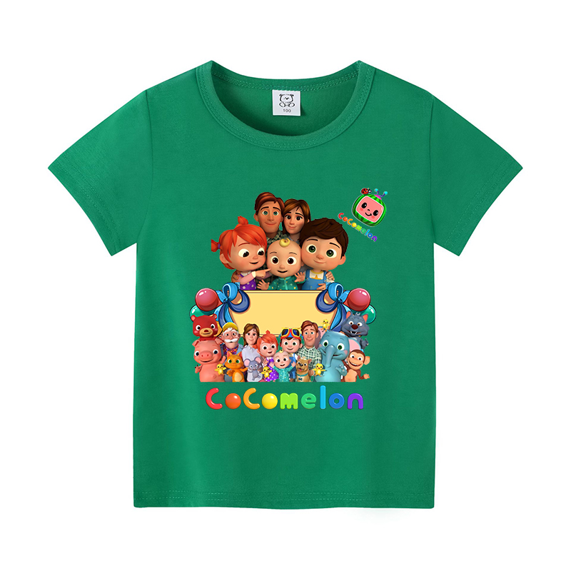 ココメロンズベビー Tシャツアニメ綿半袖シャツ男の子女の子夏 - Baby Clothing Usa のレビューと価格