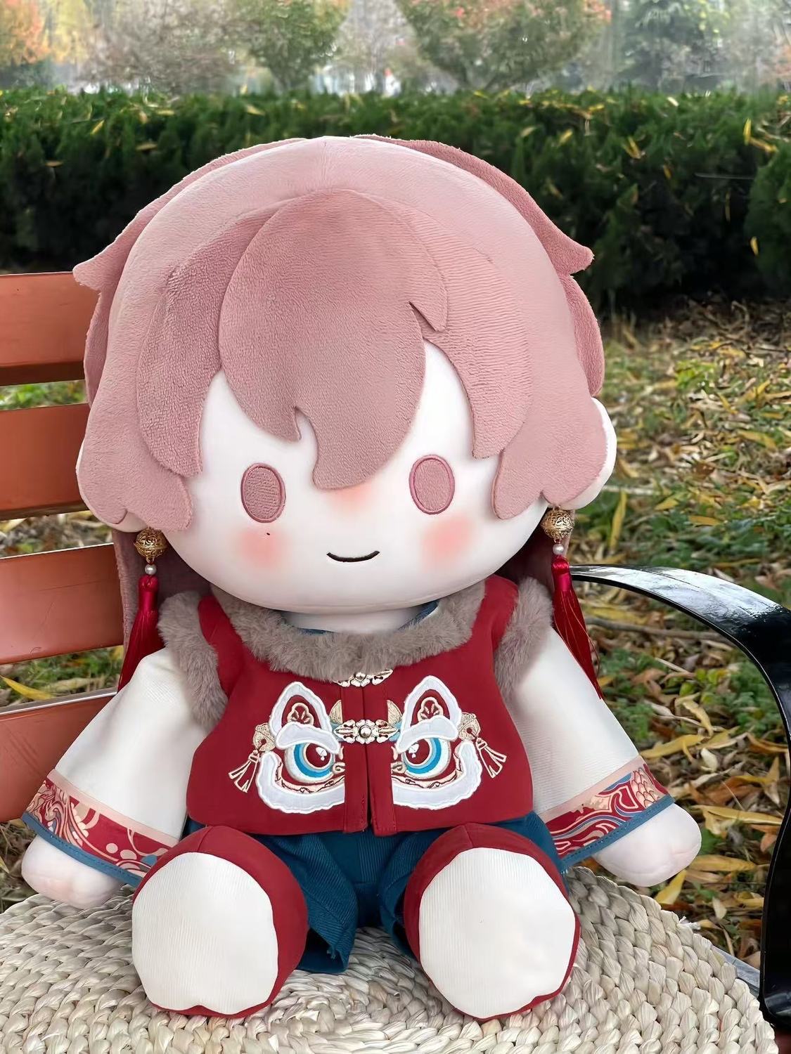 40cm人形 新年の服装、中国古代スタイル、座り姿が楽しめる - Baby Clothing Usa のレビューと価格