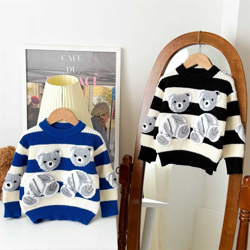 子供暖かいセーター男の子女の子冬カジュアルジャンパー子供肥厚 - Baby Clothing Jumper のレビューと価格