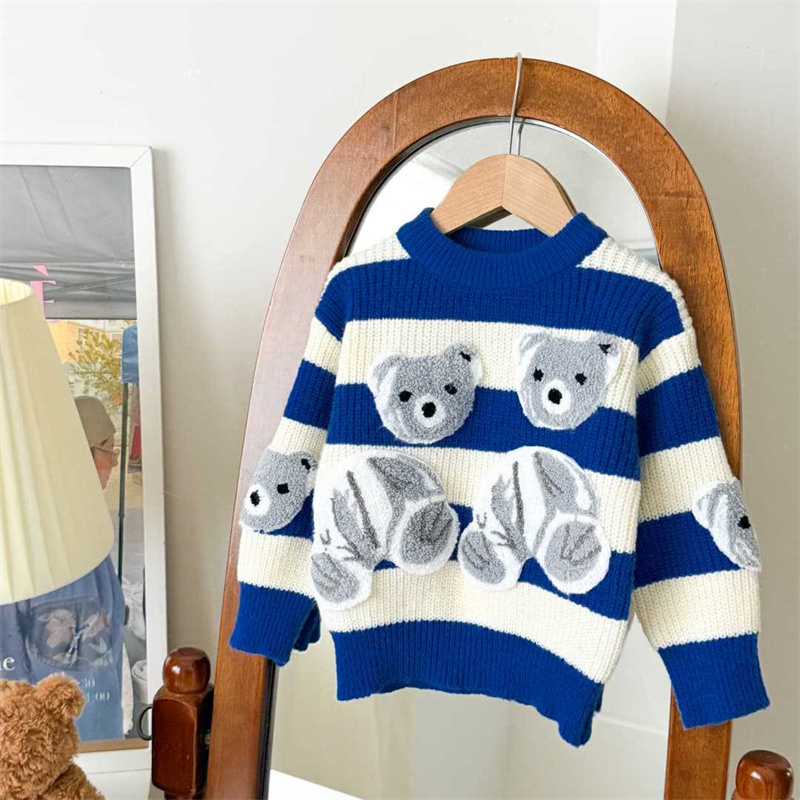子供暖かいセーター男の子女の子冬カジュアルジャンパー子供肥厚 - Baby Clothing Jumper のレビューと価格