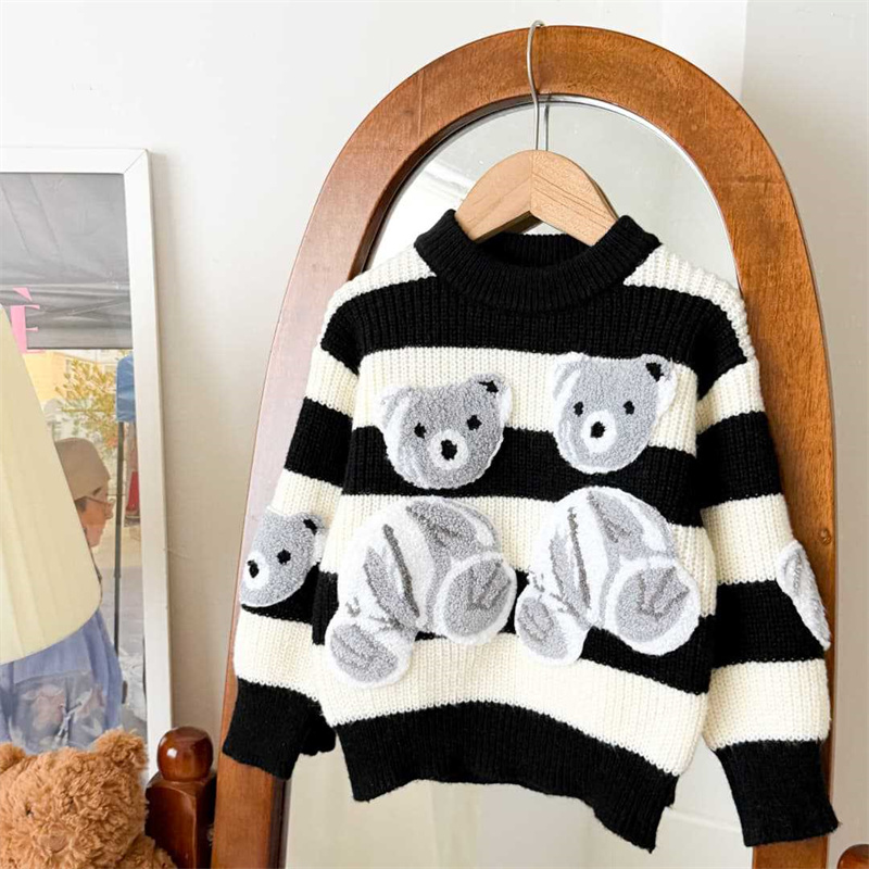 子供暖かいセーター男の子女の子冬カジュアルジャンパー子供肥厚 - Baby Clothing Jumper のレビューと価格